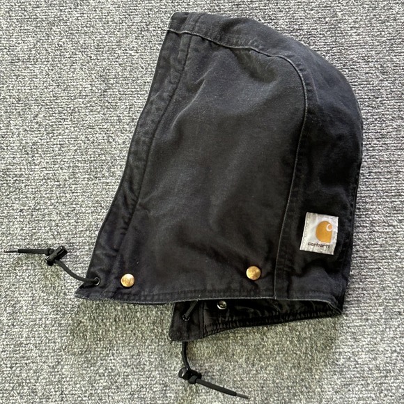Carhartt Other - Carhartt Hat Trapper Mens One Size Black Quilted Lined Canvas Work Hood‎